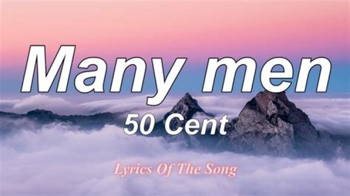Many many many men lyrics