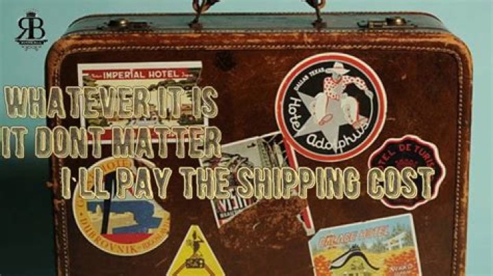 Shippin cost ronnie bell lyrics