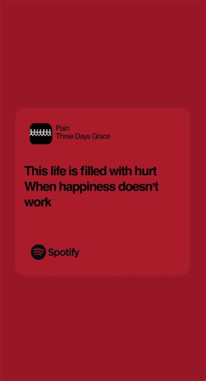 Three days grace pain lyrics